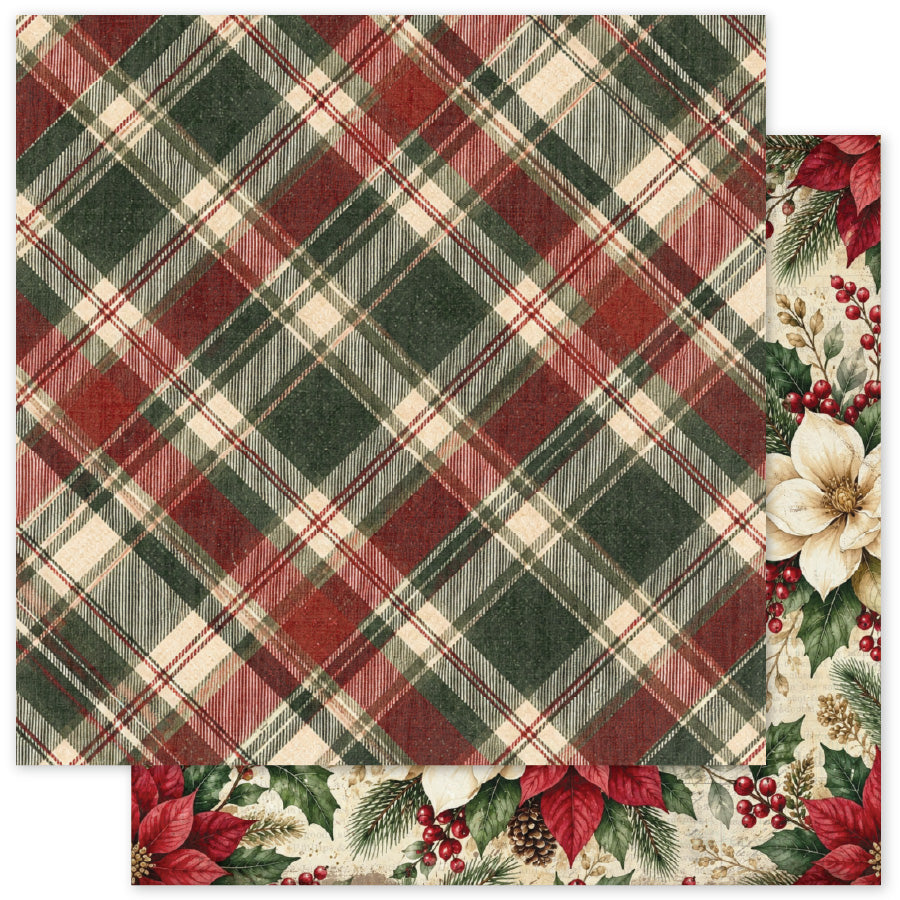 The Christmas Library C 12x12 Paper (12 pc Bulk Pack)  37555