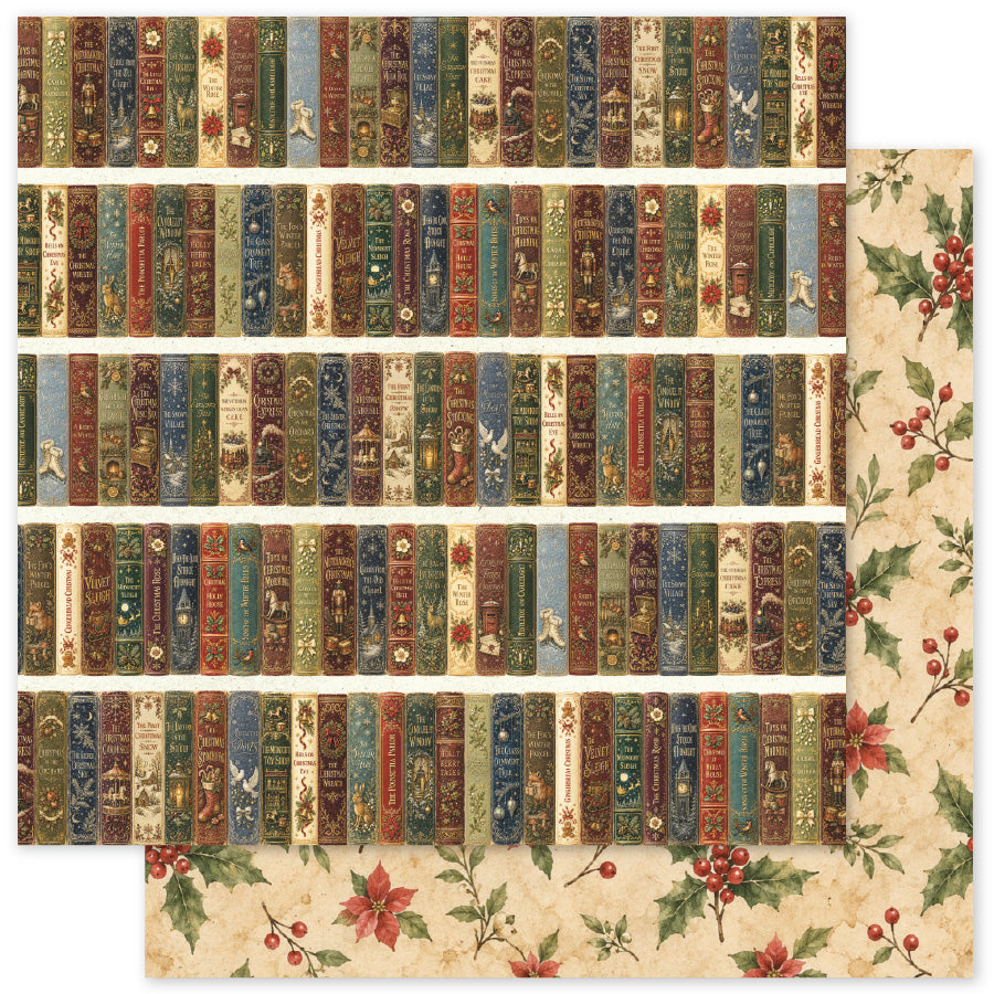 The Christmas Library D 12x12 Paper (12 pc Bulk Pack)  37558