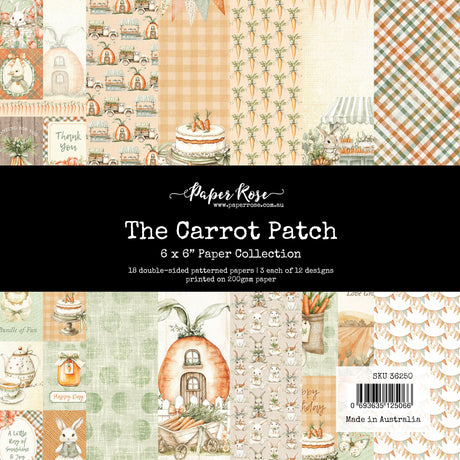 The Carrot Patch 6x6 Paper Collection 36250 - Paper Rose Studio