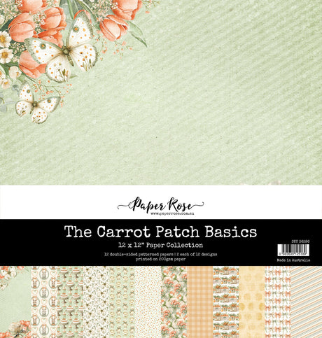 The Carrot Patch Basics 12x12 Paper Collection  36286 - Paper Rose Studio