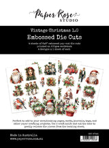 Vintage Christmas 1.0 Embossed Die Cuts 37591