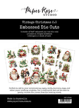 Vintage Christmas 2.0 Embossed Die Cuts 37594