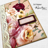 Vintage Rose Embossed Die Cuts 33645 - Paper Rose Studio