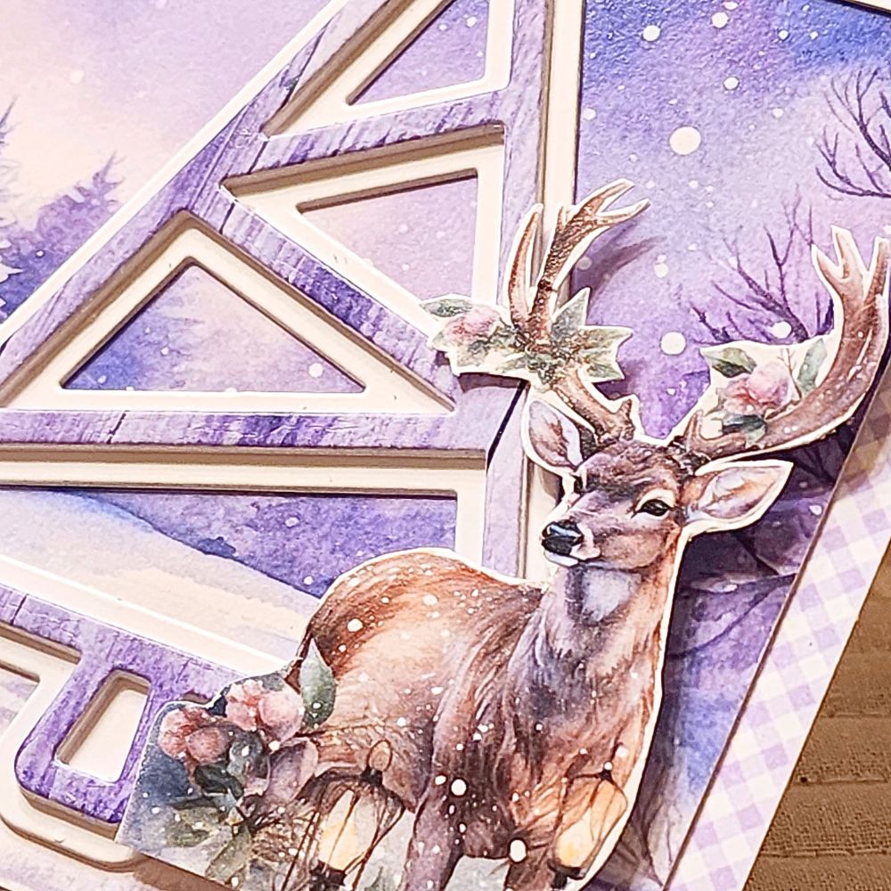 Enchanting Christmas LIMITED EDITION Papercuts Cardmaking Kit with METAL DIES 37600