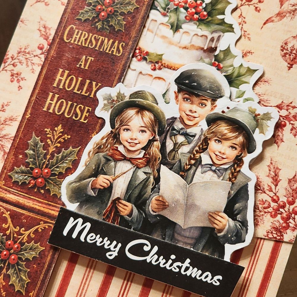 The Christmas Library LIMITED EDITION Papercuts Cardmaking Kit with METAL DIES 37597