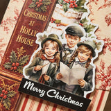 The Christmas Library LIMITED EDITION Papercuts Cardmaking Kit with METAL DIES 37597