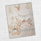 Papercuts Cardmaking Kit - Boho Baby 35095 - Includes 4x6" Clear Stamp & Die Set - Paper Rose Studio