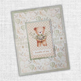 Papercuts Cardmaking Kit - Boho Baby 35095 - Includes 4x6" Clear Stamp & Die Set - Paper Rose Studio