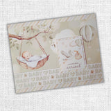 Papercuts Cardmaking Kit - Boho Baby 35095 - Includes 4x6" Clear Stamp & Die Set - Paper Rose Studio
