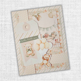 Papercuts Cardmaking Kit - Boho Baby 35095 - Includes 4x6" Clear Stamp & Die Set - Paper Rose Studio