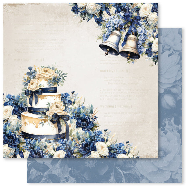 Wedding Blooms 2.0 C 12x12 Paper (12pc Bulk Pack) 34446 - Paper Rose Studio