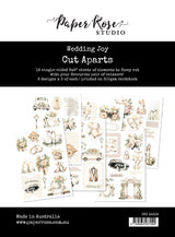 Wedding Joy Cut Aparts Paper Pack 34329 - Paper Rose Studio