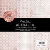 Wedding Joy Rose Gold Foil 6x6 Paper Collection 34581 (Copy) - Paper Rose Studio