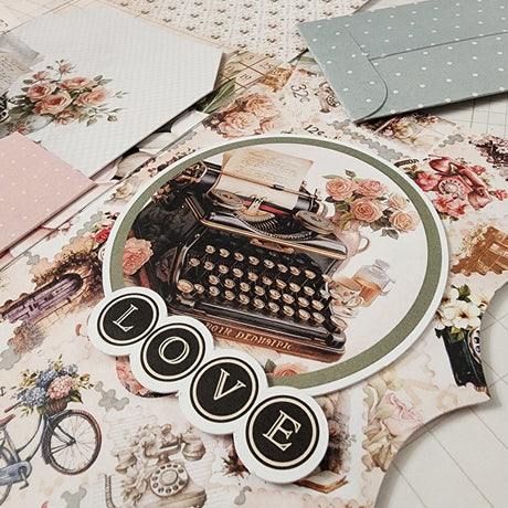 Afternoon in the Park 8.5" x 11" Mini Junk Journal Folio Kit 34989 - Paper Rose Studio