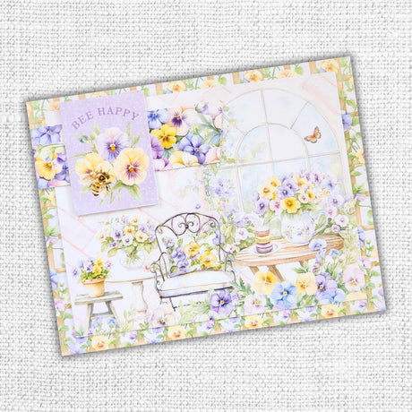 Petals & Pansies 6 x 8" Cut Aparts 36394