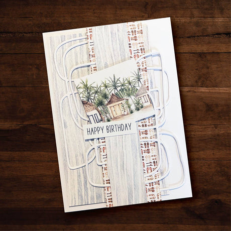 Abstract Scribble Texture Metal Cutting Die 29599 - Paper Rose Studio