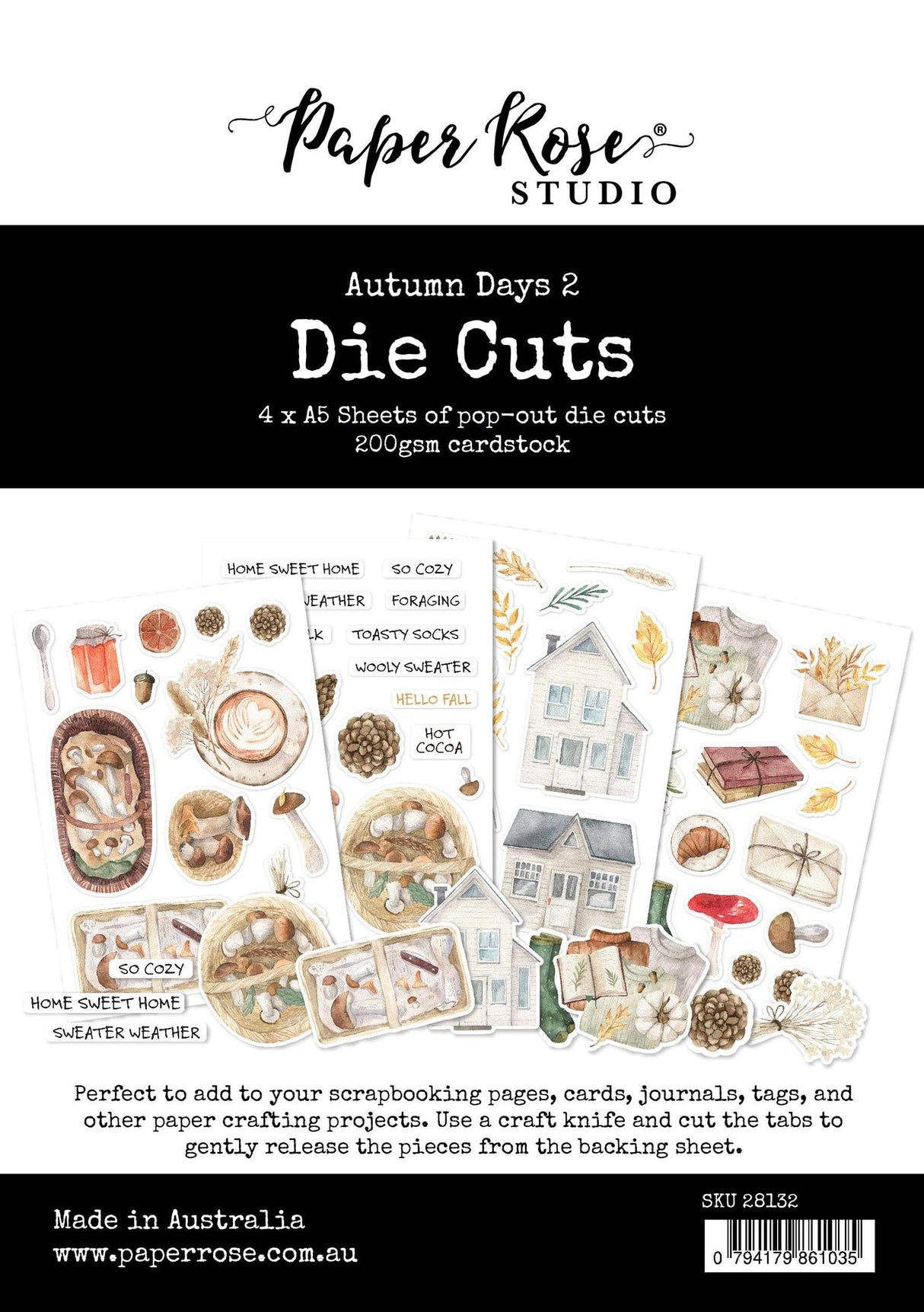 Autumn Days 2 Die Cuts 28132 - Paper Rose Studio