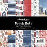 Beach Huts 6x6 Paper Collection 23773 - Paper Rose Studio