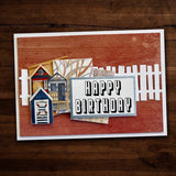 Beach Huts 6x6 Paper Collection 23773 - Paper Rose Studio