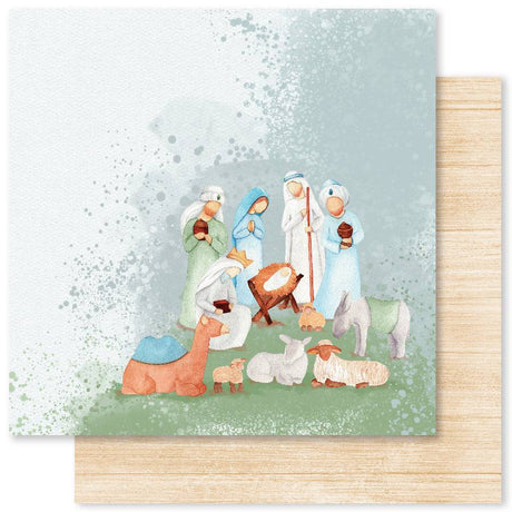 Christmas Night E 12x12 Paper (12pc Bulk Pack) 23851 - Paper Rose Studio