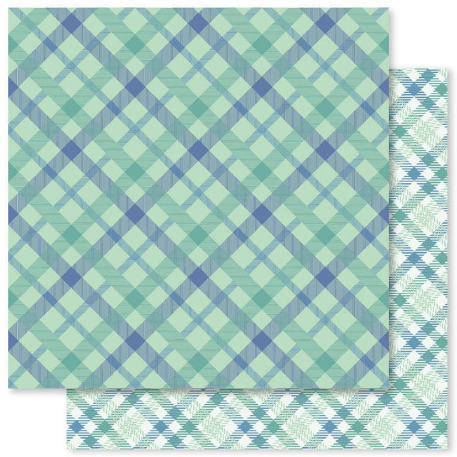 Cozy Days Plaids D 12x12 Paper (12pc Bulk Pack) 28174 - Paper Rose Studio