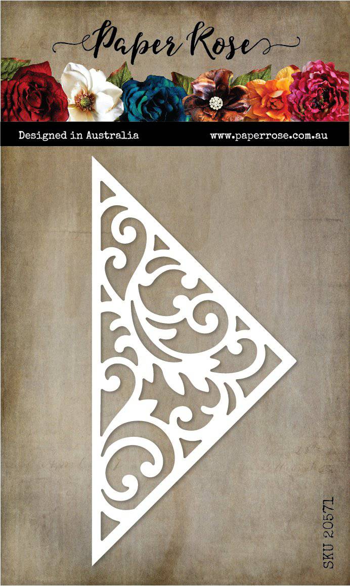 Decorative Corner 3 Metal Cutting Die 20571 - Paper Rose Studio