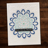 Doodle Flower Coverplate 1 Metal Cutting Die 20553 - Paper Rose Studio