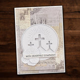 Etched Pansy 2 Metal Cutting Die 25669 - Paper Rose Studio