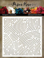 Fingerprint 6x6" Stencil 26494 - Paper Rose Studio