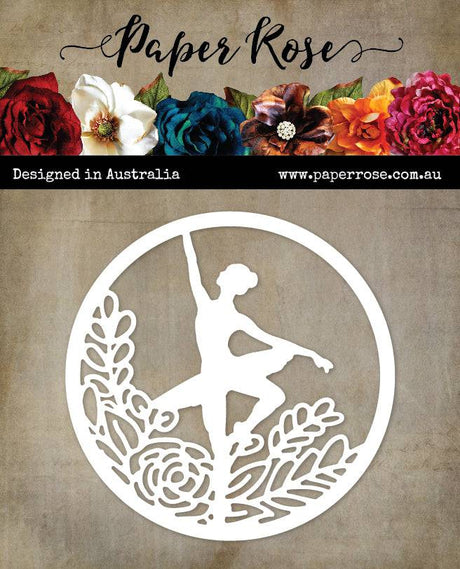 Floral Dancer Circle Metal Cutting Die 27988 - Paper Rose Studio