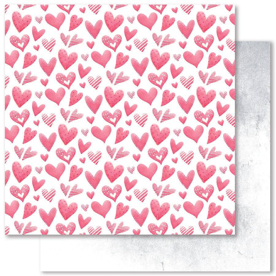 Gnomie Hugs E 12x12 Paper (12pc Bulk Pack) 29086 - Paper Rose Studio