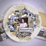 Gold Shimmer Cardstock A5 10pc 19054 - Paper Rose Studio