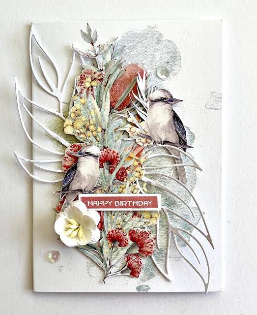 Gum Leaves 4 Metal Cutting Die 22747 - Paper Rose Studio