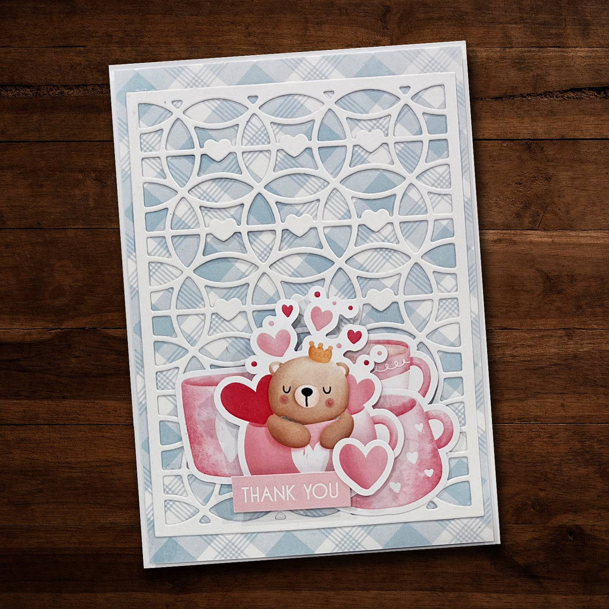 Heart Circle Coverplate Metal Cutting Die 28819 - Paper Rose Studio