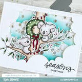 Koala Christmas Tree Clear Stamp 30318 DISCONTINUED - Paper Rose Studio