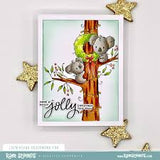 Koala Christmas Tree Clear Stamp 30318 DISCONTINUED - Paper Rose Studio