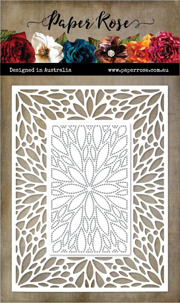 Portraits in Bloom LIMITED EDITION Papercuts Cardmaking Kit with METAL DIES 36703