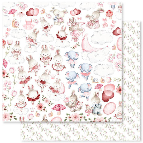 Little Ballerina C 12x12 Paper (12pc Bulk Pack) 27964 - Paper Rose Studio