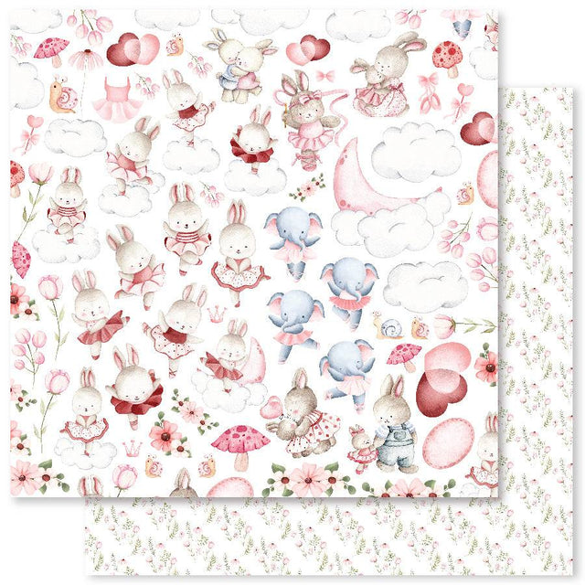 Little Ballerina C 12x12 Paper (12pc Bulk Pack) 27964 - Paper Rose Studio