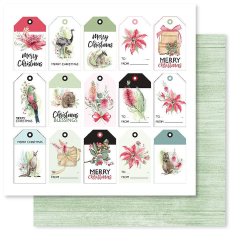 Nature Stroll Festive E 12x12 Paper (12pc Bulk Pack) 27448 - Paper Rose Studio