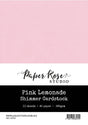 Pink Lemonade Shimmer Cardstock A5 10pc 29533 - Paper Rose Studio