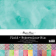 Plaid & Watercolour Mix 12x12 Paper Collection 20411 - Paper Rose Studio