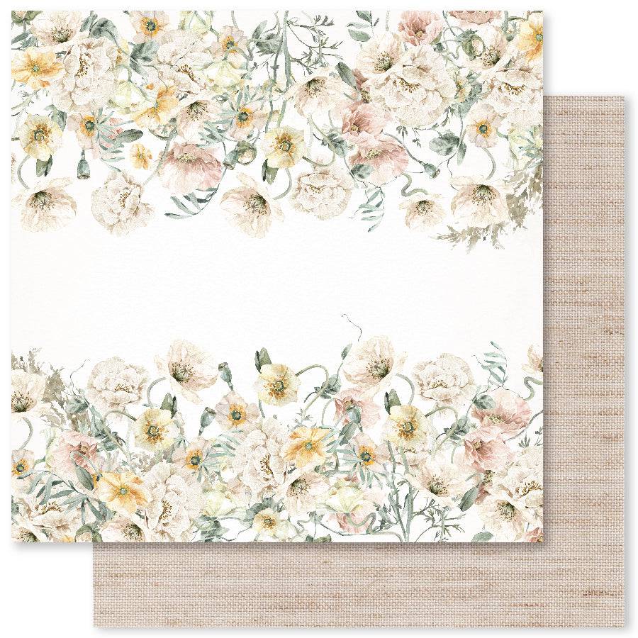 Poppy Field B 12x12 Paper (12pc Bulk Pack) 25786 - Paper Rose Studio