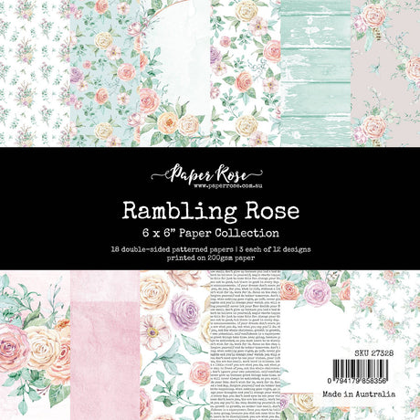 Rambling Rose 6x6 Paper Collection 27328 - Paper Rose Studio