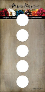 Slimline Circle Strip Metal Cutting Die Bundle - 0.75" 1" 1.25" 22180 22183 22186