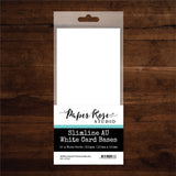 Slimline Card Bases - 20 pieces - 21624 - Paper Rose Studio
