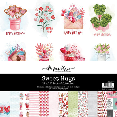 Sweet Hugs 12x12 Paper Collection 24997 - Paper Rose Studio