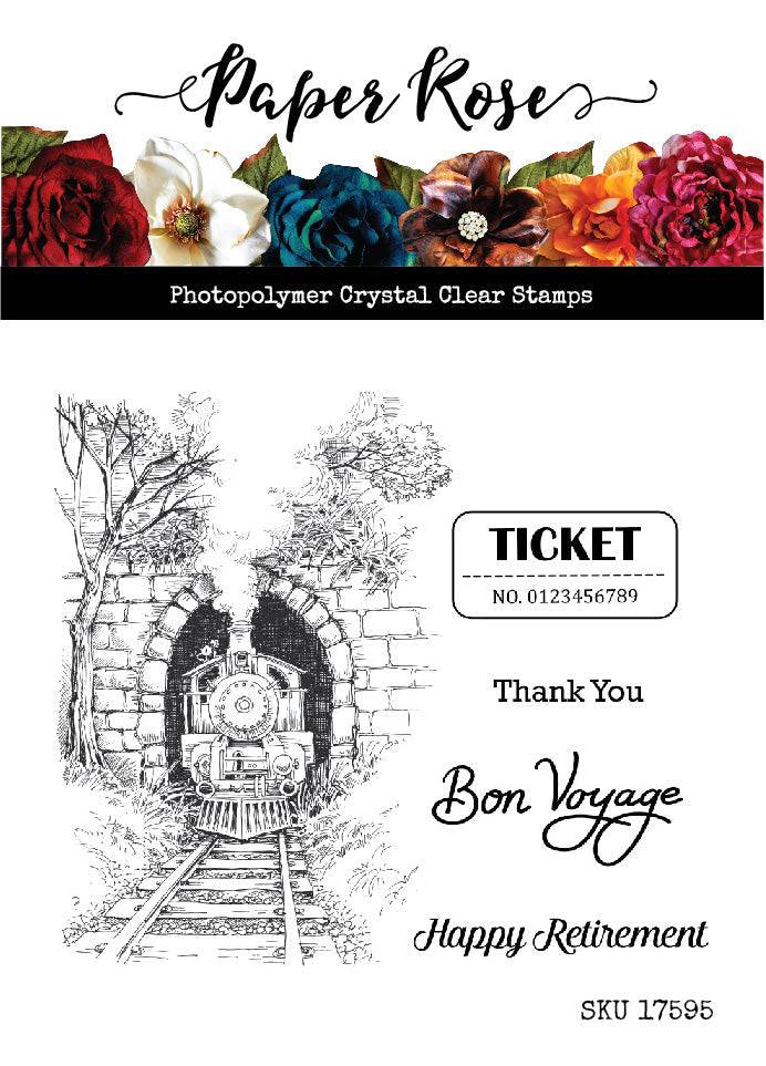 Through the Tunnel | On the Road 4x4 CLEAR STAMP BUNDLE 17655 17595 DISCONTINUED - Paper Rose Studio