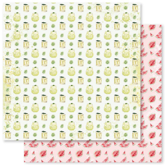 Tropical Summer Patterns A 12x12 Paper (12pc Bulk Pack) 24862 - Paper Rose Studio