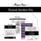 Violet Garden Cardmaking Kit 28465 - Paper Rose Studio